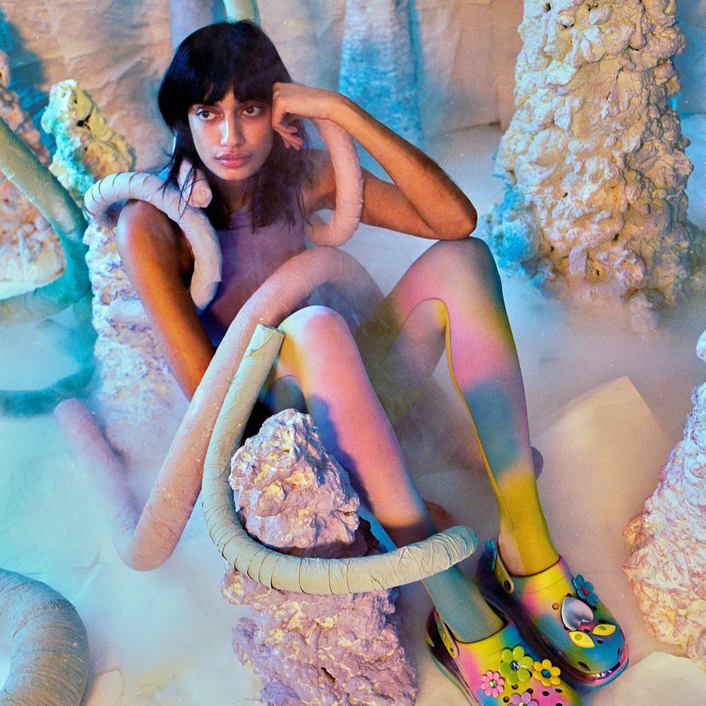 CROCS X LAZY OAF LIM ED MEGA CRUSH WOMEN'S SIZE - Picture 4 of 8
